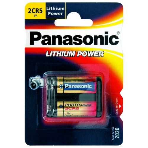 

Panasonic 2CR-5L Lithium 1шт (2CR-5L/1BP)