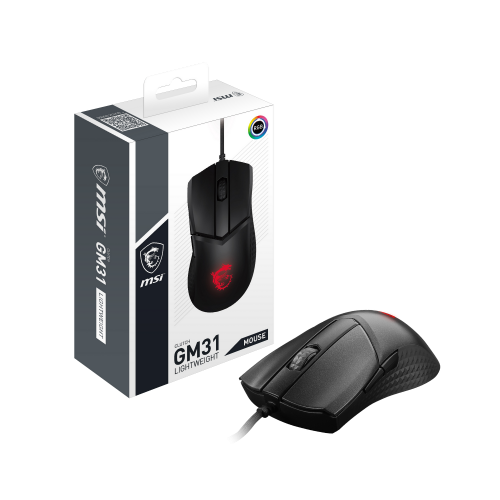 Photo Mouse MSI CLUTCH GM31 Lightweight Black