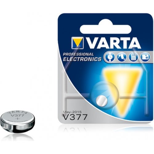 Купить Батарейки Varta V377 Silver Oxide 1шт (00377101111) - цена в Харькове, Киеве, Днепре, Одессе
в интернет-магазине Telemart фото