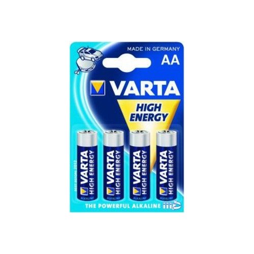 Купить Батарейки Varta AA (LR06) High Energy 4шт (04906121414) - цена в Харькове, Киеве, Днепре, Одессе
в интернет-магазине Telemart фото