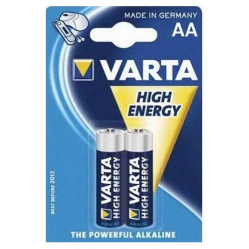 Купить Батарейки Varta AA (LR06) High Energy 2шт (04906121412) - цена в Харькове, Киеве, Днепре, Одессе
в интернет-магазине Telemart фото
