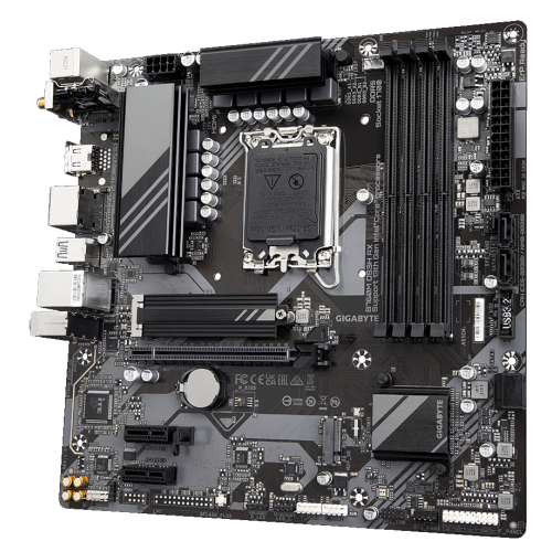 Фото Материнская плата Gigabyte B760M DS3H AX (s1700, Intel B760)