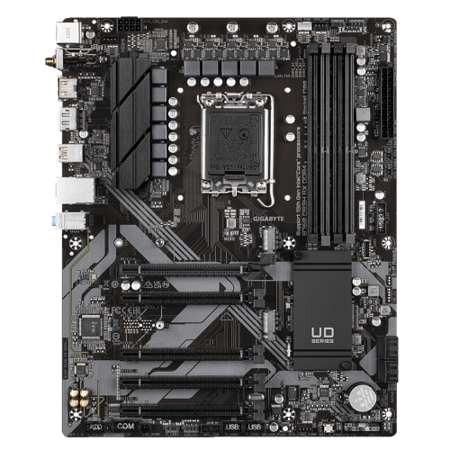Photo Motherboard Gigabyte B760 DS3H AX DDR4 (s1700, Intel B760)