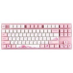 Фото Клавиатура Varmilo VEA87 Sakura R2 EC Rose V2 (A33A027B0A3A17A024) Pink/White