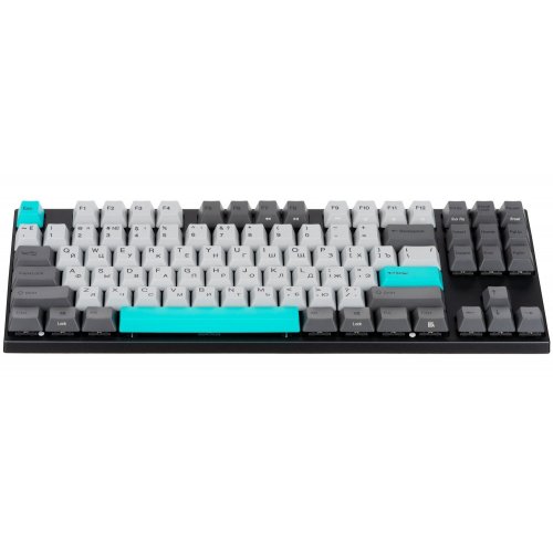 Купить Клавиатура Varmilo VEA87 Moonlight Cherry Mx Silent Red (A23A023A6A1A06A007) Grey/Blue - цена в Харькове, Киеве, Днепре, Одессе
в интернет-магазине Telemart фото