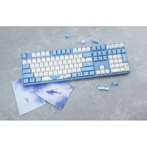 Photo Keyboard Varmilo VEA108 Sea Melody Cherry Mx Brown (A26A038A2A1A06A033) Grey/Blue