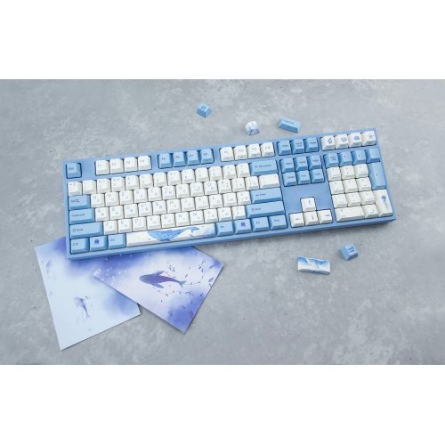 Фото Клавиатура Varmilo VEA108 Sea Melody Cherry Mx Brown (A26A038A2A1A06A033) Grey/Blue