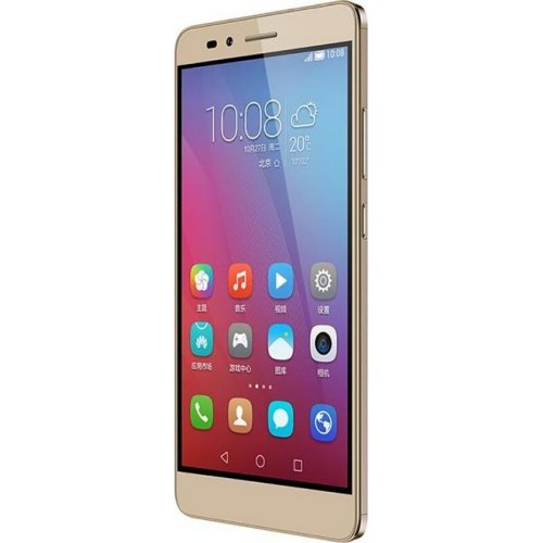 Купити Мобільний телефон Huawei Honor 5X Dualsim Gold - ціна в Києві, Львові, Вінниці, Хмельницькому, Франківську, Україні | інтернет-магазин TELEMART.UA фото