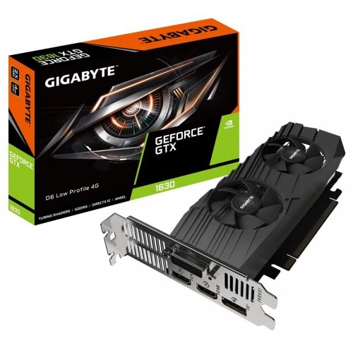 

Gigabyte GeForce GTX 1630 D6 Low Profile 4096MB (GV-N1630D6-4GL)