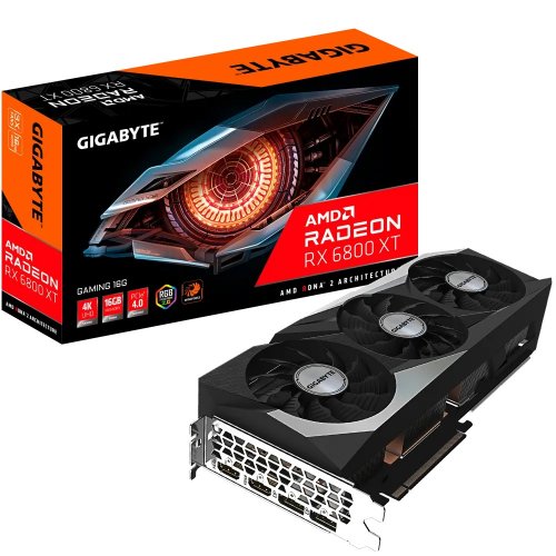 Продати Відеокарта Gigabyte Radeon RX 6800 XT Gaming 16384MB (GV-R68XTGAMING-16GD) за Trade-In у інтернет-магазині Телемарт - Київ, Дніпро, Україна фото