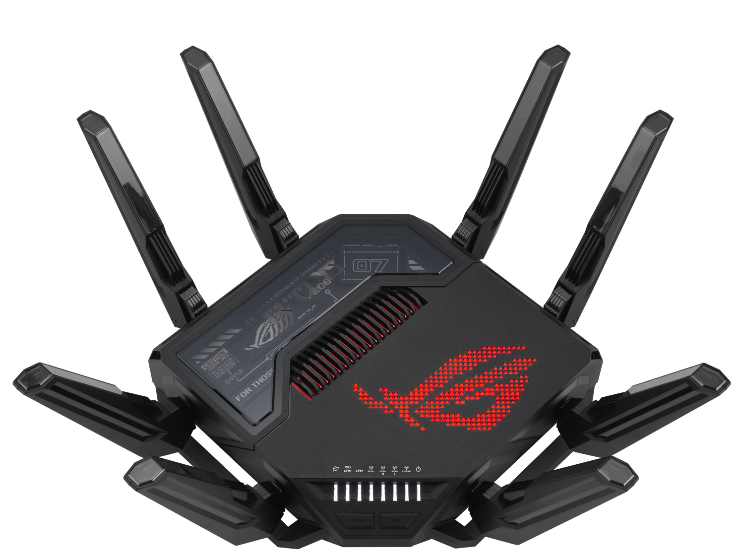 Купить Wi-Fi роутер Asus ROG Rapture GT-BE98 - цена в Харькове, Киеве,  Днепре, Одессе в интернет-магазине Telemart