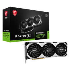 Відеокарта MSI GeForce RTX 4070 Ti VENTUS 3X 12288MB (RTX 4070 Ti VENTUS 3X 12G)