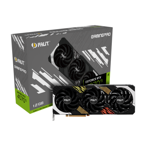 Photo Video Graphic Card Palit GeForce RTX 4070 Ti GamingPro 12288MB (NED407T019K9-1043A)