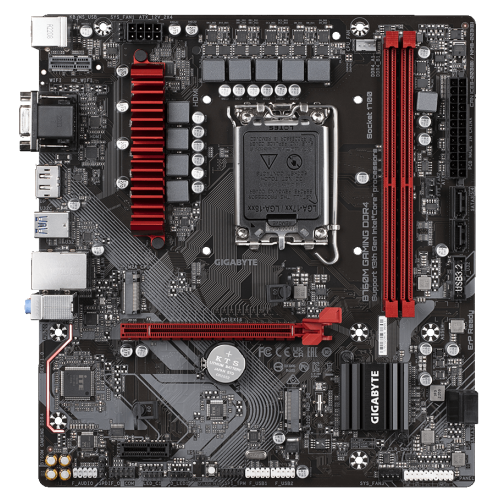 Photo Motherboard Gigabyte B760M GAMING DDR4 (s1700, Intel B760)