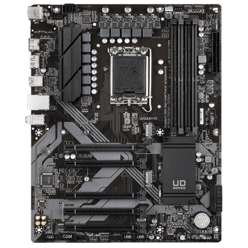 Photo Motherboard Gigabyte B760 DS3H DDR4 (s1700, Intel B760)