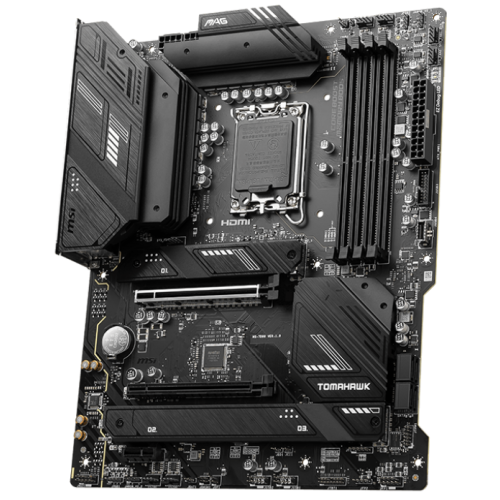 Photo Motherboard MSI MAG B760 TOMAHAWK WIFI DDR4 (s1700, Intel B760)