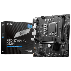 Фото MSI PRO B760M-G DDR4 (s1700, Intel B760)