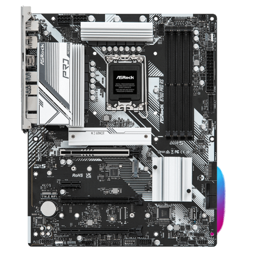 Фото Материнська плата AsRock B760 Pro RS (s1700, Intel B760)