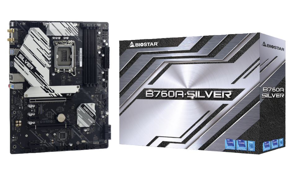 Купить Motherboard Biostar B760A-SILVER (s1700, Intel B760) с проверкой  совместимости: цена на Biostar B760A-SILVER (s1700, Intel B760) в  интернет-магазине Телемарт - Киев, Днепропетровск, Украина