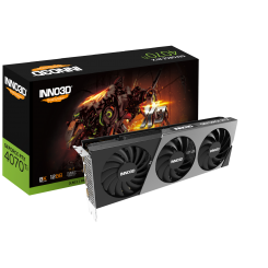 Фото Inno3D GeForce RTX 4070 Ti X3 12288MB (N407T3-126X-186148N)