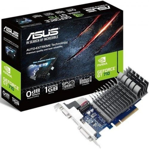 Продать Видеокарта Asus GeForce GT 710 1024MB (710-1-SL) по Trade-In интернет-магазине Телемарт - Киев, Днепр, Украина фото