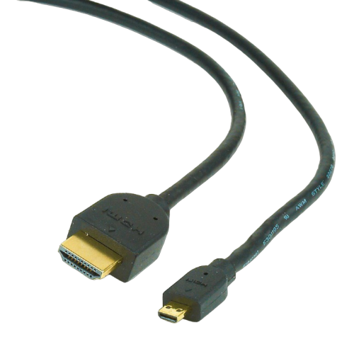 Купить Кабель Cablexpert HDMI-microHDMI 3m v1.3 D-type (CC-HDMID-10) - цена в Харькове, Киеве, Днепре, Одессе
в интернет-магазине Telemart фото