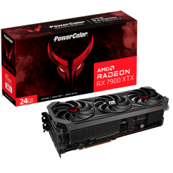 Фото Відеокарта PowerColor Radeon RX 7900 XTX Red Devil 24576MB (RX 7900 XTX 24G-E/OC)