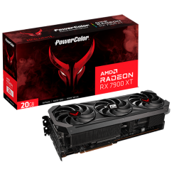 Photo Video Graphic Card PowerColor Radeon RX 7900 XT Red Devil 20480MB (RX 7900 XT 20G-E/OC)