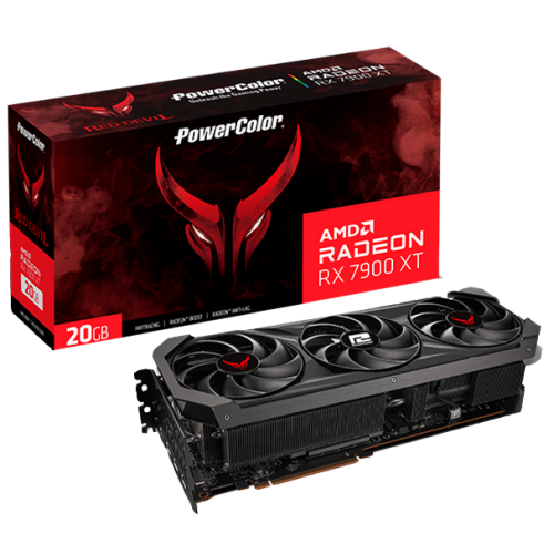 Продати Відеокарта PowerColor Radeon RX 7900 XT Red Devil 20480MB (RX 7900 XT 20G-E/OC) за Trade-In у інтернет-магазині Телемарт - Київ, Дніпро, Україна фото