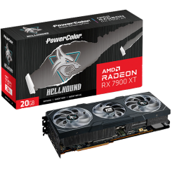 Фото Видеокарта PowerColor Radeon RX 7900 XT Hellhound 20480MB (RX 7900 XT 20G-L/OC)