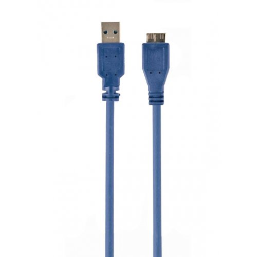 Купити Кабель Cablexpert USB 3.0 microUSB 0.5m Premium (CCP-mUSB3-AMBM-0.5M) - ціна в Києві, Львові, Вінниці, Хмельницькому, Франківську, Україні | інтернет-магазин TELEMART.UA фото