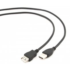 Фото Подовжувач Cablexpert USB 2.0 AM-AF 1.8m Premium (CCP-USB2-AMAF-6)