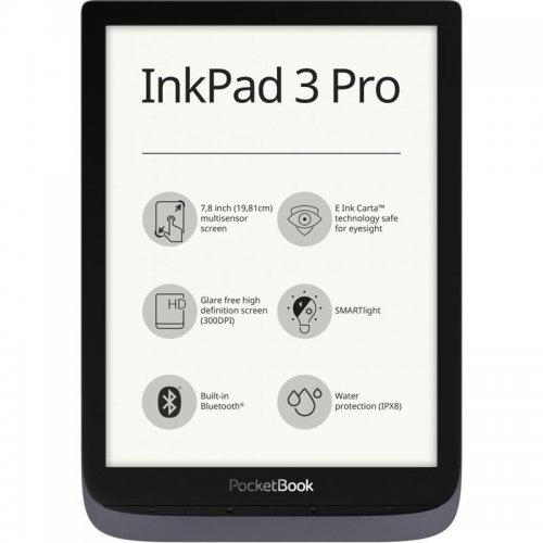 

PocketBook InkPad3 Pro 740 (PB740-2-J-CIS/PB740-2-J-WW) Metallic Grey