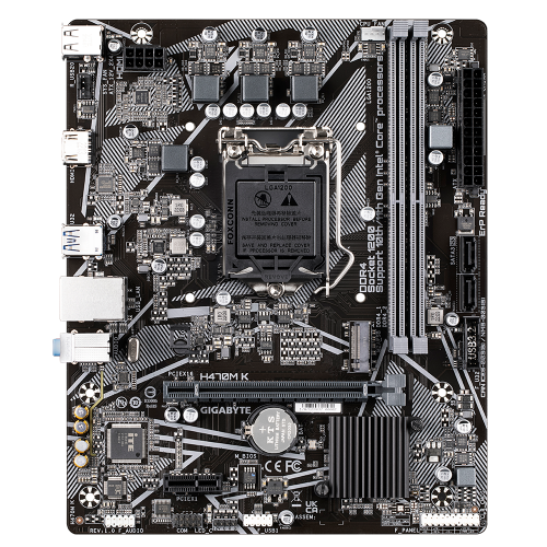 Photo Motherboard Gigabyte H470M K (s1200, Intel H470)