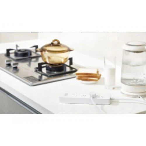 Мережевий фільтр Xiaomi 2м 4 розетки + 3 USB (NRB4023CN) купити в Україні: Київ, Львів, Хмельницький, Тернопіль, Івано-Франківськ | Низька ціна, відгуки, характеристики від TELEMART фото