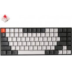 Клавиатура Keychron K2 84 Key White LED Gateron Red Hot-Swap (K2A1H) Black