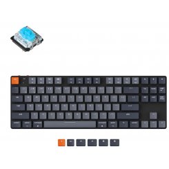 Клавіатура Keychron K1SE 87 Key White Led Gateron Blue WL (K1SEG2) Black