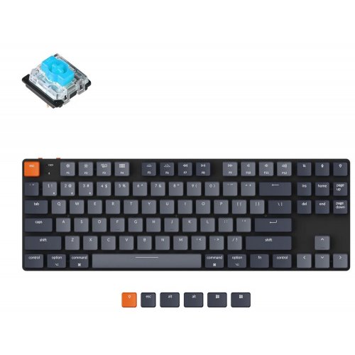 

Keychron K1SE 87 Key White Led Gateron Blue WL (K1SEG2) Black