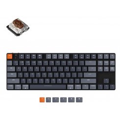 Клавіатура Keychron K1SE 87 Key RGB Gateron Brown WL (K1SEH3) Black
