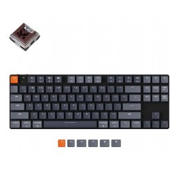 Клавіатура Keychron K1SE 87 Key RGB Optical Brown Hot-Swap WL (K1SEE3) Black