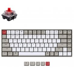 Фото Keychron K2 84 Key Gateron G PRO Red WL (K2K1) Retro