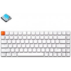 Клавіатура Keychron K3 84 Key Gateron Blue WL (K3K2) White