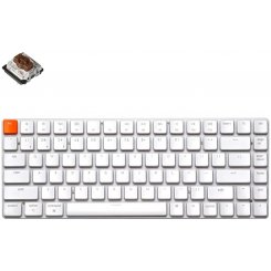 Клавіатура Keychron K3 84 Key Gateron Brown WL (K3K3) White