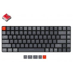 Клавіатура Keychron K3 84 Key RGB Gateron Red WL (K3B1) Black