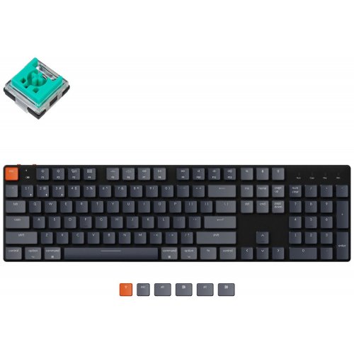 

Keychron K5SE 104 Key White Led Optical Mint Hot-Swap WL (K5SED5) Black