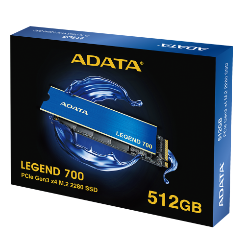 Фото SSD-диск ADATA Legend 700 3D NAND 512GB M.2 (2280 PCI-E) (ALEG-700-512GCS)