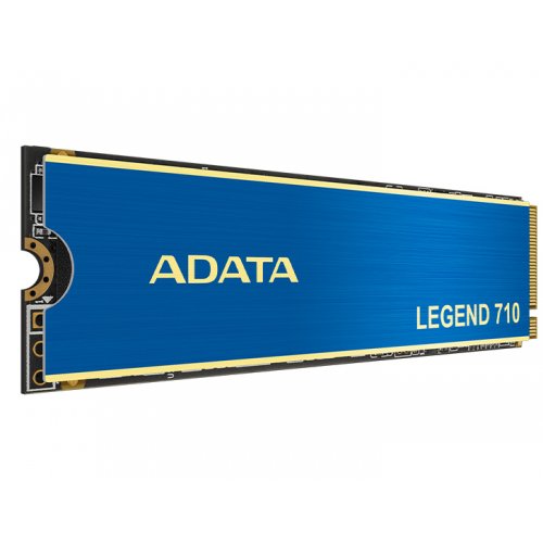 Купить SSD-диск ADATA Legend 710 3D NAND 512GB M.2 (2280 PCI-E) (ALEG-710-512GCS) с проверкой совместимости: обзор, характеристики, цена в Киеве, Днепре, Одессе, Харькове, Украине | интернет-магазин TELEMART.UA фото