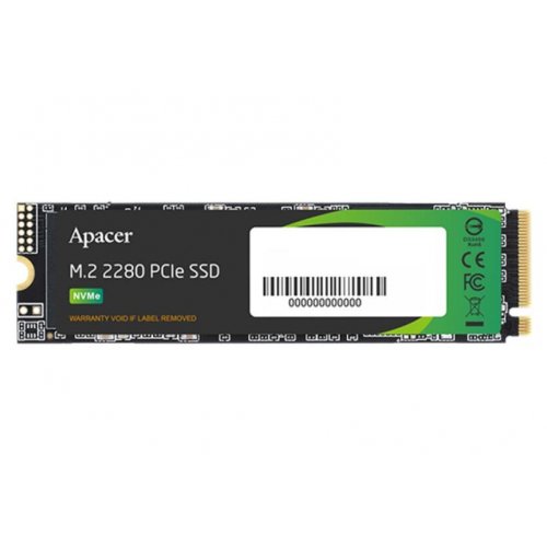 Фото SSD-диск Apacer AS2280P4X 3D NAND 512GB M.2 (2280 PCI-E) NVMe x4 (AP512GAS2280P4X-1)