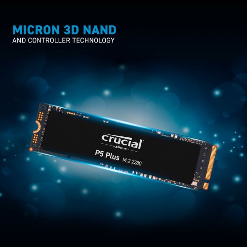 Фото SSD-диск Crucial P5 Plus 3D NAND 2TB M.2 (2280 PCI-E) (CT2000P5PSSD8)