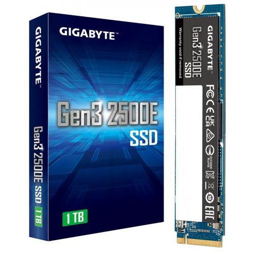Фото SSD-диск Gigabyte 2500E 1TB M.2 (2280 PCI-E) NVMe 1.3 x4 (G325E1TB)